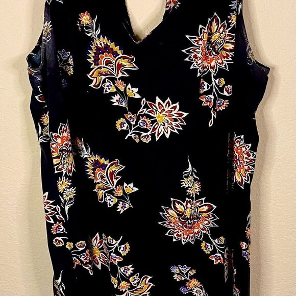Old Navy Floral Shift Dress Sz L - Picture 3 of 4